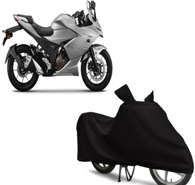 EGAL Waterproof Two Wheeler Cover for Suzuki(Gixxer SF 250, Black)