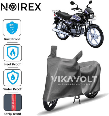 NOIREX Two Wheeler Cover for Hero(Splendor Pro, Grey)