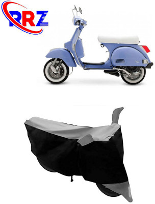 RRZ Waterproof Two Wheeler Cover for LML(Star Euro, Black, Grey)