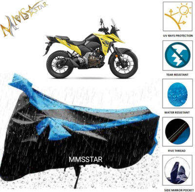 MMSSTAR Waterproof Two Wheeler Cover for Hero(Activa 125, Blue)