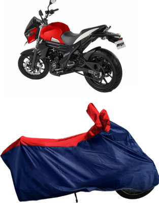 Autofly Waterproof Two Wheeler Cover for Mahindra(Mojo UT 300, Blue, Red)