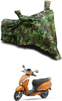 MMSSTAR Waterproof Two Wheeler Cover for TVS(Jupiter 125, Green)
