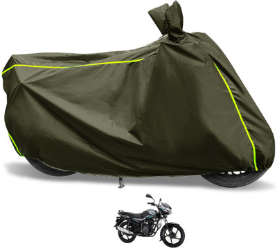 Euro Care Waterproof Two Wheeler Cover for Bajaj(Discover 100 DTS-i, Green)