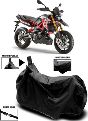 MMSSTAR Waterproof Two Wheeler Cover for Bajaj(Dominar 400, Black)