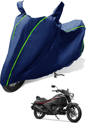 MOCKHE Waterproof Two Wheeler Cover for Suzuki(Intruder 250, Blue)