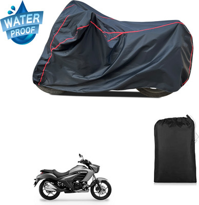 PAGORA Waterproof Two Wheeler Cover for TVS(Intruder 250, Black)