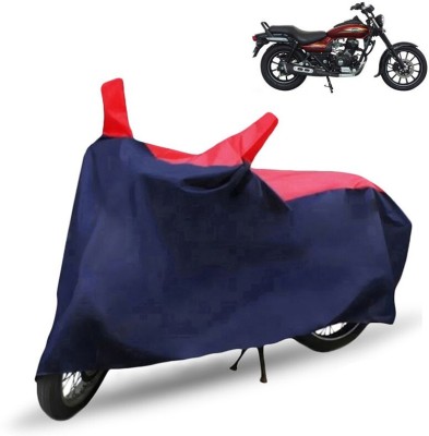 Mdstar Waterproof Two Wheeler Cover for Bajaj(Avenger 150 Street, Red, Blue)