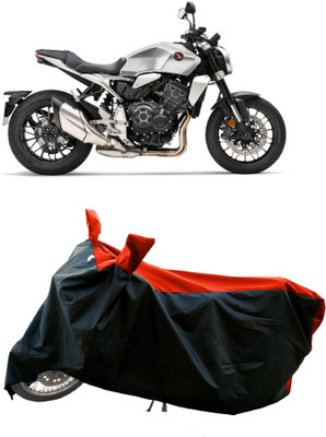 DeepShakshi AUTOMOTIVE Waterproof Two Wheeler Cover for Honda(CB1000R, Red)