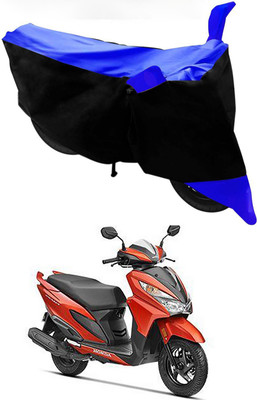 Furious3D Two Wheeler Cover for Honda(Grazia, Blue, Black)