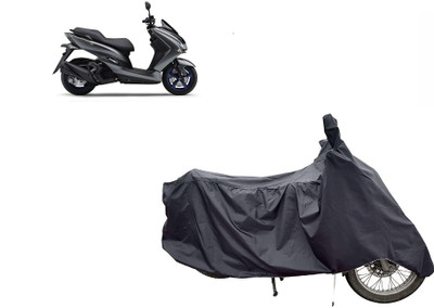 Anlopeproducts Waterproof Two Wheeler Cover for Yamaha(Majesty S 155 maxi, Grey)
