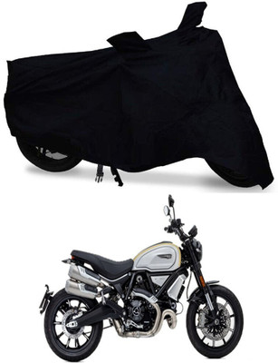 HYBRIDS COLLECTION Two Wheeler Cover for Ducati(Scrambler, Black)
