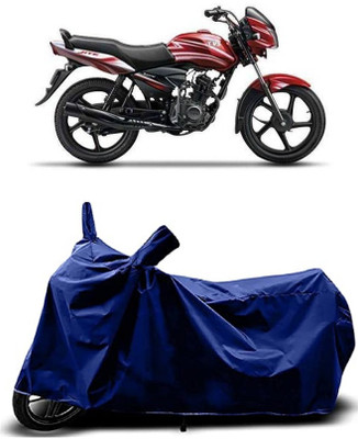 VESMEI Two Wheeler Cover for TVS(Jive, Blue)