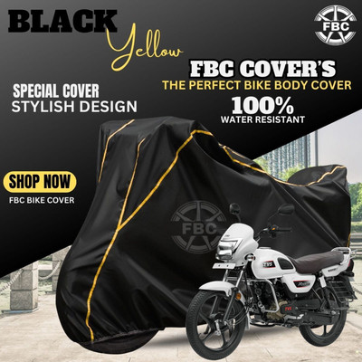 AutoGalaxy Waterproof Two Wheeler Cover for TVS(Radeon, Black)