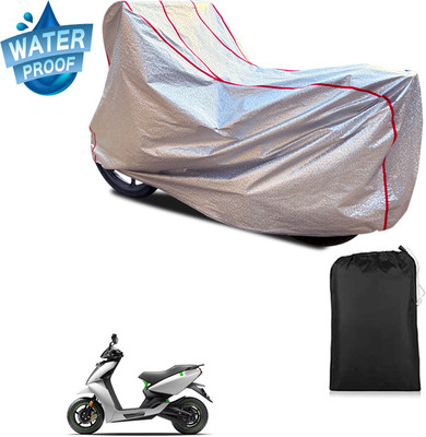 PAGORA Waterproof Two Wheeler Cover for Ather(Silver)
