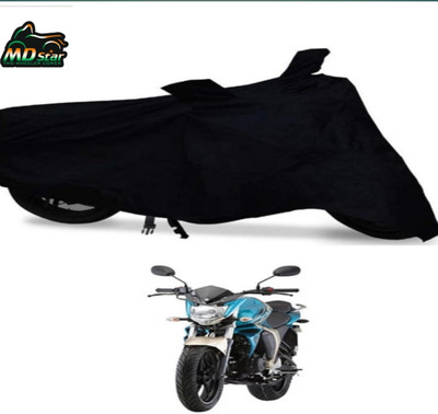 DeepShakshi AUTOMOTIVE Waterproof Two Wheeler Cover for Hero(Splendor Pro, Black)