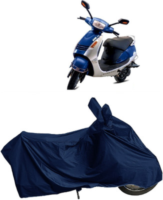 DIGGU Two Wheeler Cover for Kinetic(Nova EX, Blue)