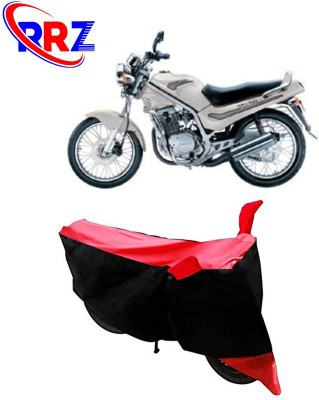 AutoGalaxy Waterproof Two Wheeler Cover for Kinetic(GF 170, Black, Red)