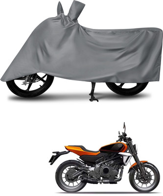 MMSSTAR Waterproof Two Wheeler Cover for Harley Davidson(350, Grey)