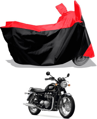Amexride Two Wheeler Cover for Triumph(Bonneville T120 Black, Multicolor)