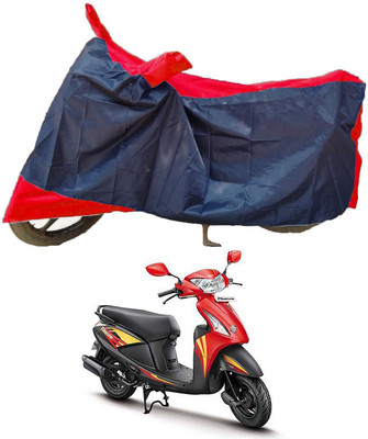 Mdstar Waterproof Two Wheeler Cover for Hero(Pleasure, Red, Blue)