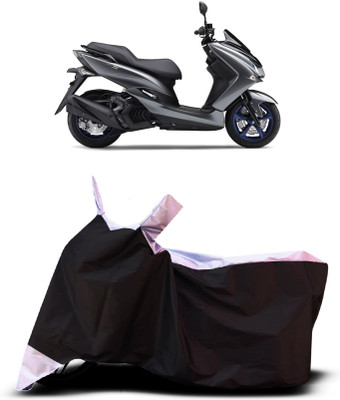 VESMEI Two Wheeler Cover for Yamaha(Majesty S 155 maxi BS6, White)
