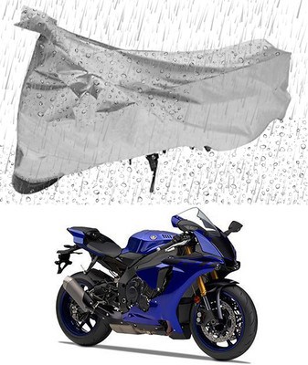 Furious3D Two Wheeler Cover for Yamaha(YZF R1, Silver)