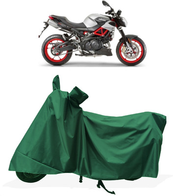 Tricway Two Wheeler Cover for Aprilia(Shiver 900, Green)