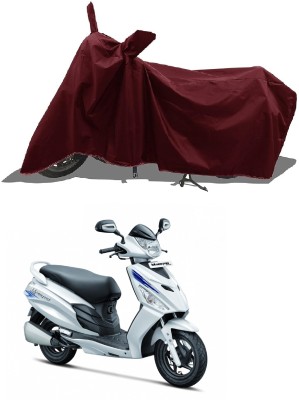 AESTRYD Two Wheeler Cover for Yamaha(MT 07, Maroon)