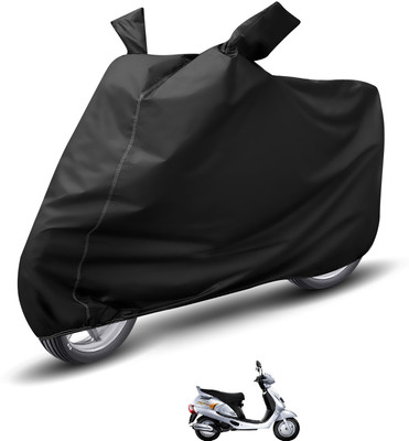 Auto Hub Waterproof Two Wheeler Cover for Mahindra(Duro, Black)