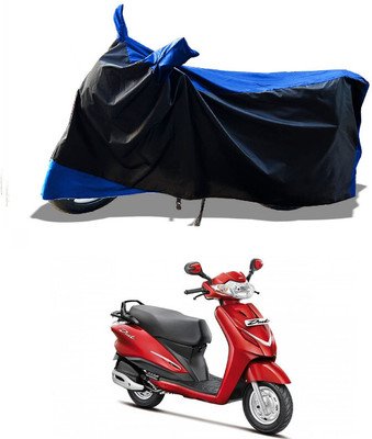 AESTRYD Two Wheeler Cover for Hero(Duet LX 110CC, Blue)