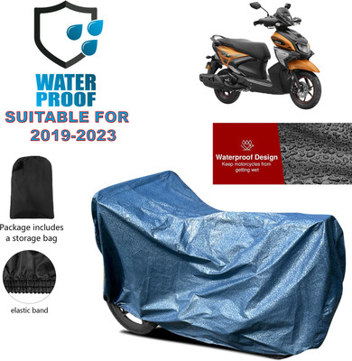 GOSHIV-car and bike accessories Waterproof Two Wheeler Cover for Yamaha(RayZR 125 Fi, Blue)