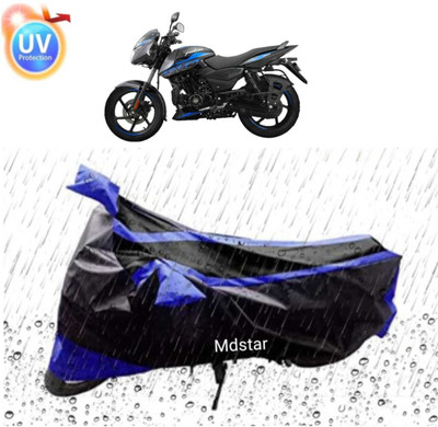 Mdstar Waterproof Two Wheeler Cover for TVS(Jupiter classic, Blue, Black)