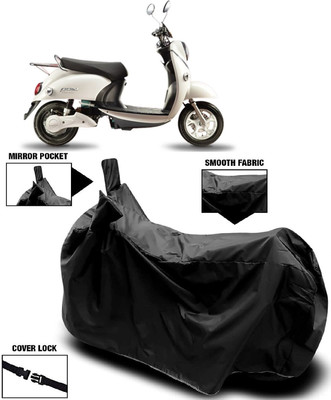 MMSSTAR Waterproof Two Wheeler Cover for Evolet(Polo, Black)