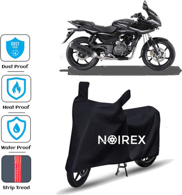 NOIREX Two Wheeler Cover for Bajaj(Pulsar 220F, Black)
