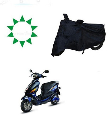 DeepShakshi AUTOMOTIVE Waterproof Two Wheeler Cover for Hero(Electric Cruz, Black)