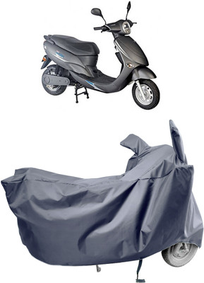 Amexride Two Wheeler Cover for Avon(E Star, Grey)