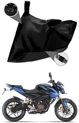 AASHTIK MART Two Wheeler Cover for Bajaj(Pulsar 200NS FI, Black)