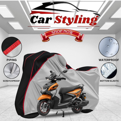 Car Styling Waterproof Two Wheeler Cover for Yamaha(RayZR 125 BS6, Multicolor)