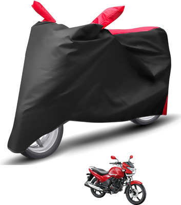 Caronix Waterproof Two Wheeler Cover for Hero(Achiever 150, Red)