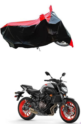 VESMEI Two Wheeler Cover for Yamaha(MT 07 BS6, Red)