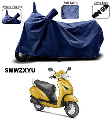 SK AUTO Waterproof Two Wheeler Cover for Hero(Blue)