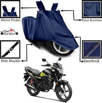 AASHTIK MART Two Wheeler Cover for Honda(SP 125, Blue)