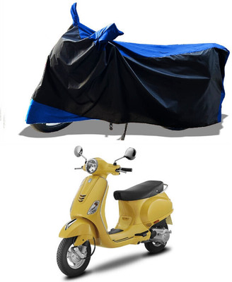 DeepShakshi AUTOMOTIVE Waterproof Two Wheeler Cover for Vespa(Vespa LX 125, Blue)