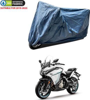 PAGORA Waterproof Two Wheeler Cover for CFMoto(650GT, Blue)