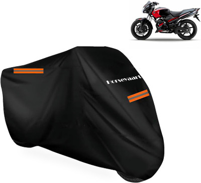 Horseyaart Waterproof Two Wheeler Cover for Yamaha(Gladiator SS, Black)