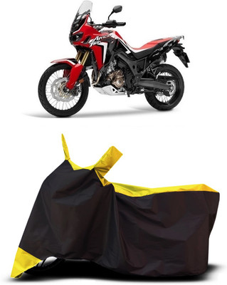 VESMEI Two Wheeler Cover for Honda(CRF1000L Africa Twin BS6, Yellow)