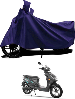 KEDIT Waterproof Two Wheeler Cover for Hero(Electric, Blue)
