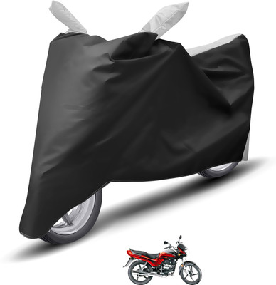 Caronix Waterproof Two Wheeler Cover for Hero(Passion Plus, Silver)