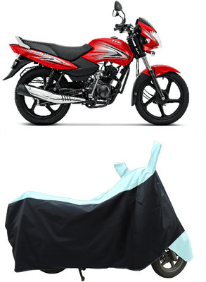 Coxtor Waterproof Two Wheeler Cover for TVS(Sport BS6, White)