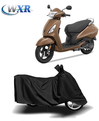 WXR Waterproof Two Wheeler Cover for TVS(Jupiter, Black)
